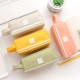W1 Kawaii Double Zipper Large Capacity Stationery Supplies Pencil Case Earphone USB Cable MP3 Memory Card Battery Digital Gadgets Organizer Storage Bag