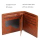 Creative US Dollar Pattern Casual Flip with Multi-Card Slot Pockets Men Foldable Short Wallet Handbag