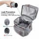 Expandable Large Capacity with Multiple Pockets Leak-proof Drinks Lunch Insulated Bag Picnic Storage Bag