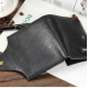 Fashion Casual Large Capacity with Card Slots Men PU Leather Men Short Phone Wallet Bag Coin Clutch Handbag