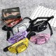 Fashion Casual Laser Glitter with Belt Unisex Phone Storage Waist Bag Coin Money Pouch Bag Messenger Bag