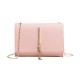 Fashion Female PU Leather Square Chain Bag Shoulder Messenger Bag