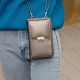 Fashion Multi-Pockets PU Leather Mobile Phone Women Shoulder Bag Crossbody Bag