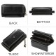 Fashion Multi-Pockets PU Leather Mobile Phone Women Shoulder Bag Crossbody Bag Hangbag