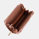 Fashion PU Leather Multi-Card Slots Money Clips Mobile Phone Storage Packs Crossbody Bag Handbag