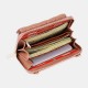 Fashion PU Leather Multi-Card Slots Money Clips Mobile Phone Storage Packs Crossbody Bag Handbag