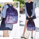 Fashion Starry Sky Pattern Large Capacity Macbook Tablet Storage Bag Backpack Student School Bag