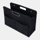 Felt Cosmetic Bag Ladies Multi-Function Felt Handbag Finishing Bag Portable Felt Storage Bag