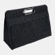 Felt Cosmetic Bag Ladies Multi-Function Felt Handbag Finishing Bag Portable Felt Storage Bag