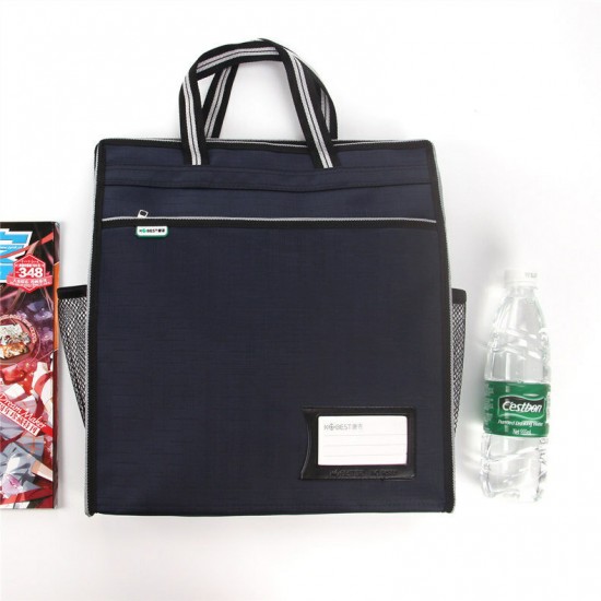 Large Capacity Multi-Pocket Document Macbook Storage Bag Briefcase Handbag