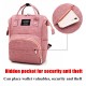 Large Capacity Waterproof Oxford Cloth Mobile Phone Tablet Diaper Storage Bag Backpack