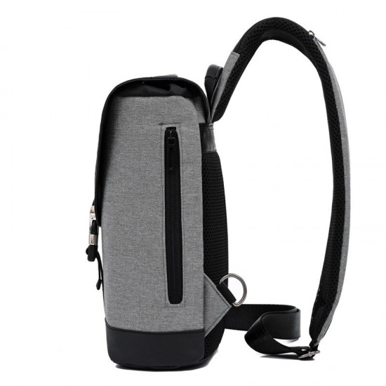 Men Fashion Waterproof Large Capacity Mobile Phone Storage Chest Bag Crossbody Bag Drawstring Bag