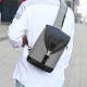 Men Fashion Waterproof Large Capacity Mobile Phone Storage Chest Bag Crossbody Bag Drawstring Bag