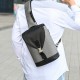 Men Fashion Waterproof Large Capacity Mobile Phone Storage Chest Bag Crossbody Bag Drawstring Bag