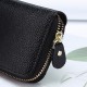 Mini Casual Genuine Leather Multi-Card Slot Holder Coin Bags Purse Short Wallet