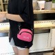 Mini Multi-Pocket Canvas Mobile Phone Storage Crossbody Shoulder Bag