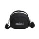 Mini Multi-Pocket Canvas Mobile Phone Storage Crossbody Shoulder Bag