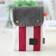 Multi-layer Canvas Adjustable Belt Messenger Bag Phone Wallet Handbag for Phone Under 6-inch