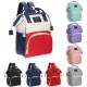 Multifunctional Large Capacity Waterproof Oxford Cloth Mobile Phone Tablet Diaper Storage Bag Backpack