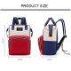 Multifunctional Large Capacity Waterproof Oxford Cloth Mobile Phone Tablet Diaper Storage Bag Backpack