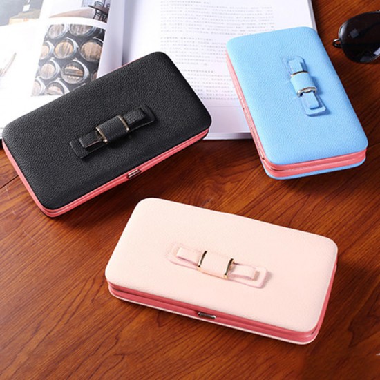 Multifunctional Phone Wallet Phone Bag Card Holder for 4.7-5.5 Inch Smart Phone for iPhone X Xiaomi