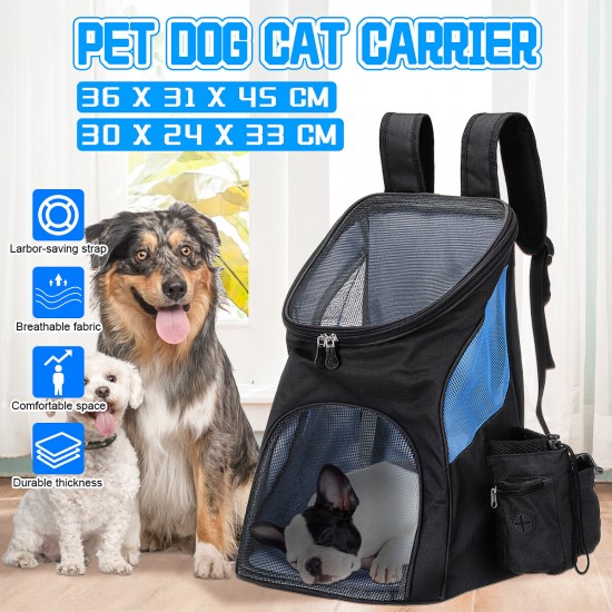 Outdoor Pet Carrying Bag Cat Dog Backpack Folding Pet Supplies Storage Bag Carrier