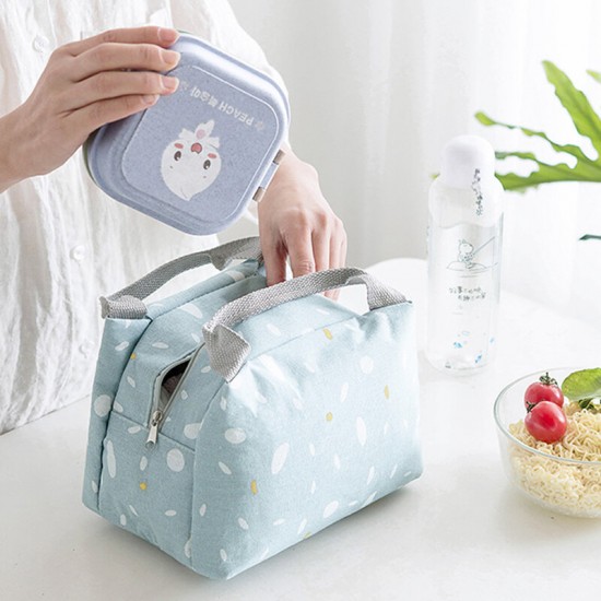 Outdoor Portable Insulated Food Lunch Box Storage Bag
