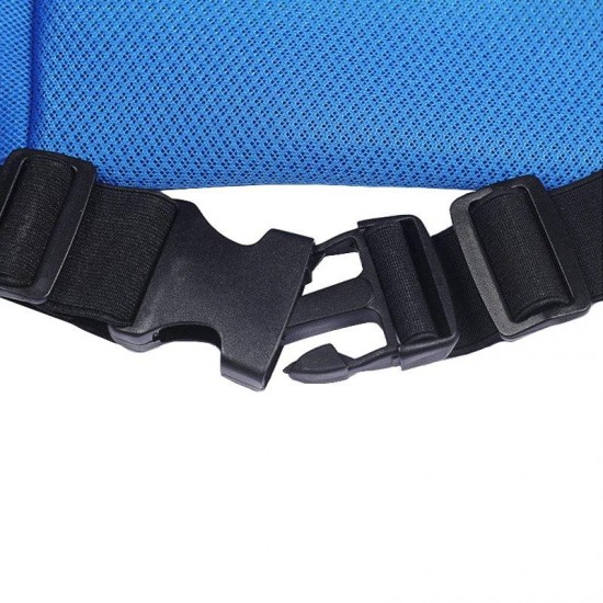 Outdoor Sports Large Capacity Breathable Reflective Stripe Earphone Hole Waist Bag for Mobile Phone