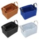 Portable Folding Large Capacity Felt Storage Basket Bag Container Desktop Organizer