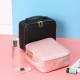 Portable Large Capacity PU Leather Multi-Grid Make Up Storage Bag Beauty Box