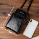 Retro PU Leather Bag Multi-Card Slots Mobile Phone Storage Wallet Crossbody Bag Packs