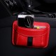 Sticky PU Leather Car Mobile Phone Bag Storage Box