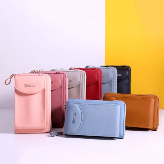 Fashion 6.3 inch Multifunctional Mobile Phone Money Coin Phone Bag Purse Wallet Handbag