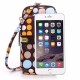 Multifunctional Three-Layers Wallet Case Detachable Strap Sport Arm Bag for under 5.3 inches Phone