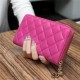 Universal PU Leather Clover Ornament Classic Diamond Lattice Phone Wallet for Phone Under 6.0-inch