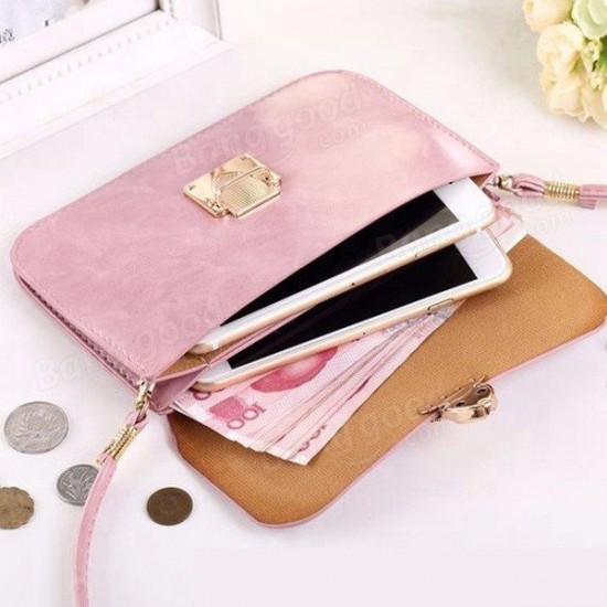 Universal Soft Multifunctional Phone PU Wallet Case Cover for iPhone Xiaomi Samsung Huawei Non-original