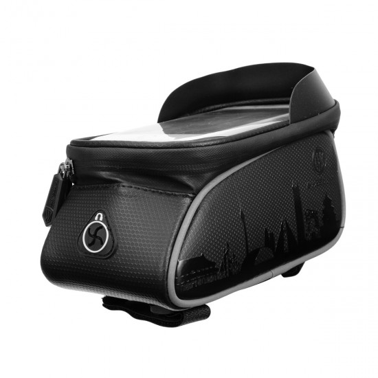 Wheelup 6.5 inch Waterproof Bicycle Bag Touch Screen MTB Road Bike Top Tube Frame Handlebar Bag Cycling Pouch