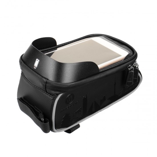 Wheelup 6.5 inch Waterproof Bicycle Bag Touch Screen MTB Road Bike Top Tube Frame Handlebar Bag Cycling Pouch