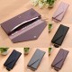 Women Long Purse Multi Card Slots PU Leather Phone Wallet Envelope Clutch Bags