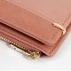 Women Multifunctional PU Leather 12 Card Slots Photo Card Money Clip Coin Purse Wallet