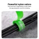 2/ 5M Strong Adhesion Nylon Cable Management Winder Wire Organizer Mouse Cord Protector Power Wire Earphone Line Management