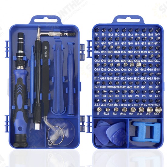 9804 115-IN-1 Multifunctional Professional Precision Screwdriver Set for Electronics Mobile Phone Notebook Watch Disassemble Repair Tools