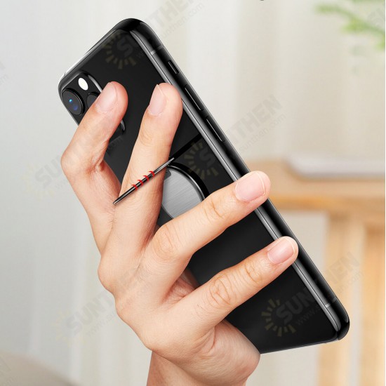 ESR Magnetic Metal Phone Holder Stand Ultra-Thin Finger Ring for Samsung Galaxy S21 POCO M3 Umidigi Bison