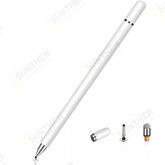 ST02 Universal 2 In 1 Stylus Pen High Sensitive Capacitive Pen Touch Screen Stylus Drawing Pen for Apple Tablet Android Suitable for Devices Of Capacitive Screens