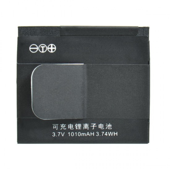 3.7V 1010mAH Li-ion Back-up Battery for Xiaomi Yi Action Camera