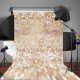 3x5FT 5x7FT Vinyl Beige Glitters Shining Photography Background Backdrop Studio Prop