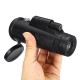 40X60 10X HD Cell Phone Telescope Portable Monocular Mobile Phone Telephoto Lens with Tripod for Outdoor Mobile Photography