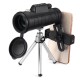 40X60 10X HD Cell Phone Telescope Portable Monocular Mobile Phone Telephoto Lens with Tripod for Outdoor Mobile Photography