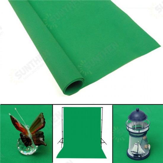 5x10FT 3x1.6m Vinyl Green Retro Wall Photography Backdrop Background Studio Props