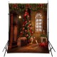 5x7FT 3x5FT Christmas Tree Gift Wall Vinyl Photography Backdrop Photo Background